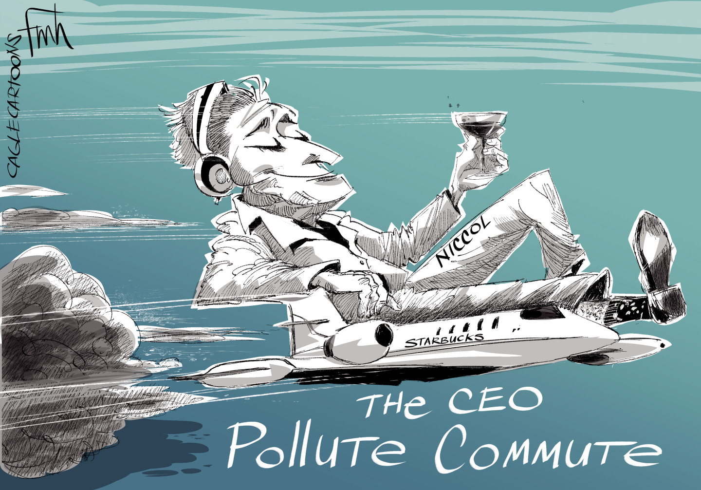 Political cartoon