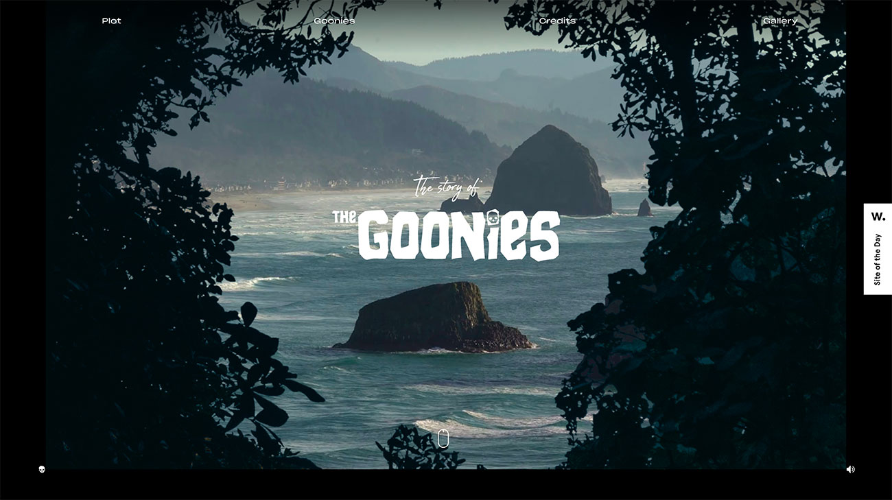 Parallax scrolling: The story of The Goonies