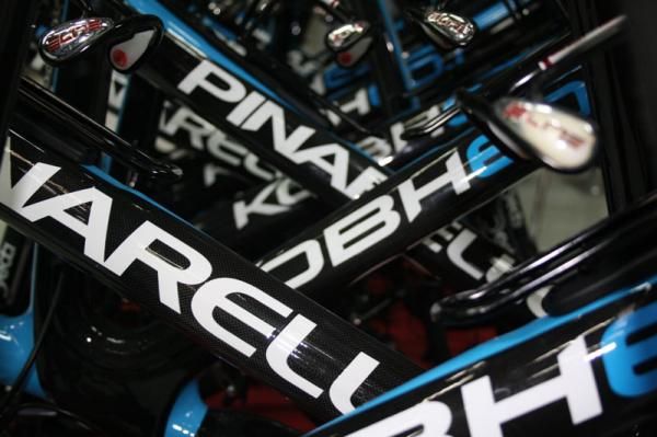 Team Sky's Paris Roubaix bikes