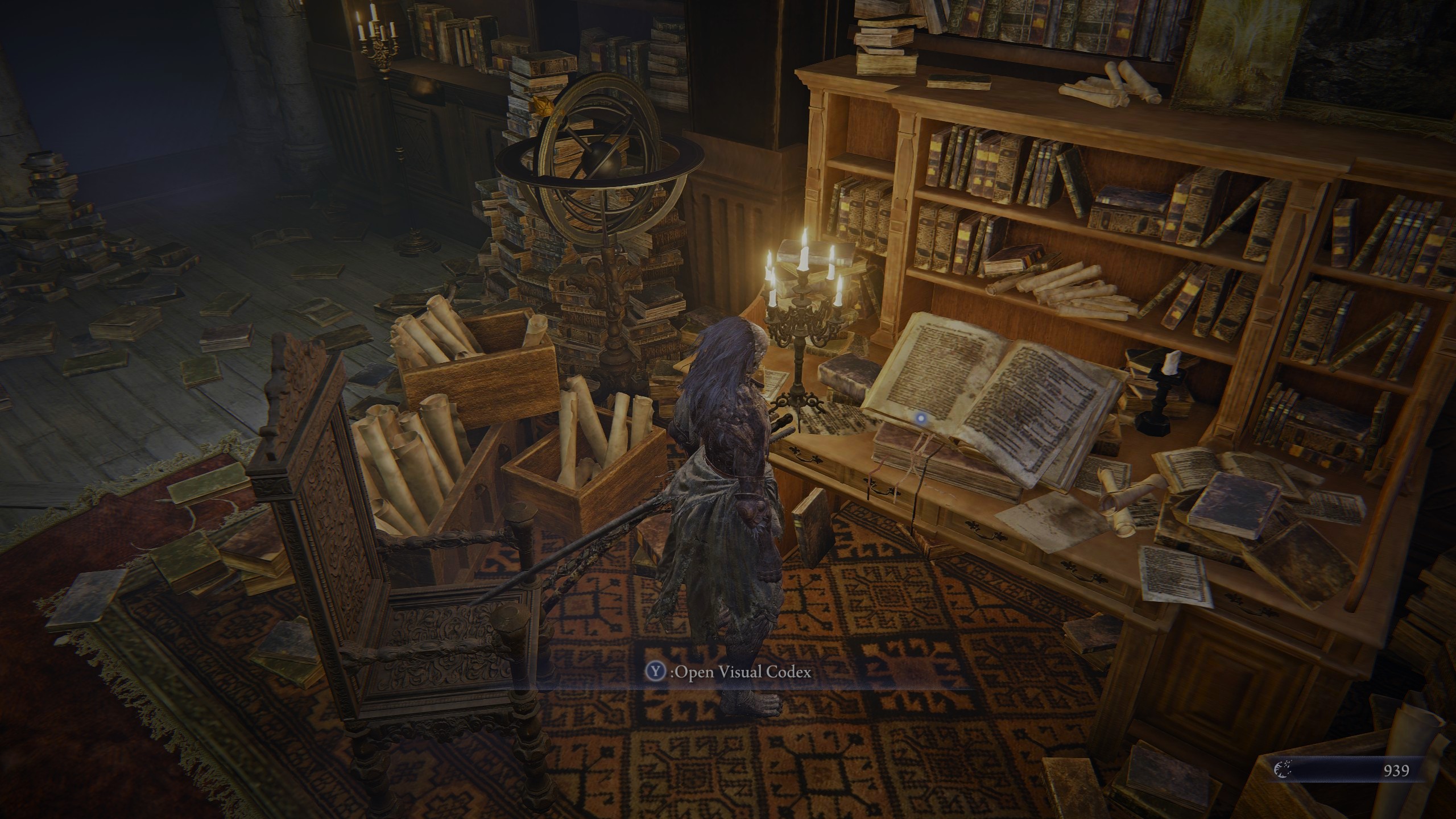 Location of Visual Codex in Elden Ring Nightreign Roundtable Hold.