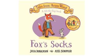 Image of a well dressed fox without his sock