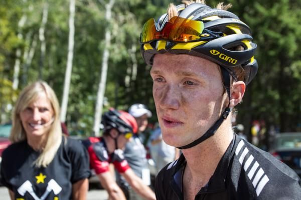 Ian Boswell (Bontrager-Livestrong) explains his fourth place after the race