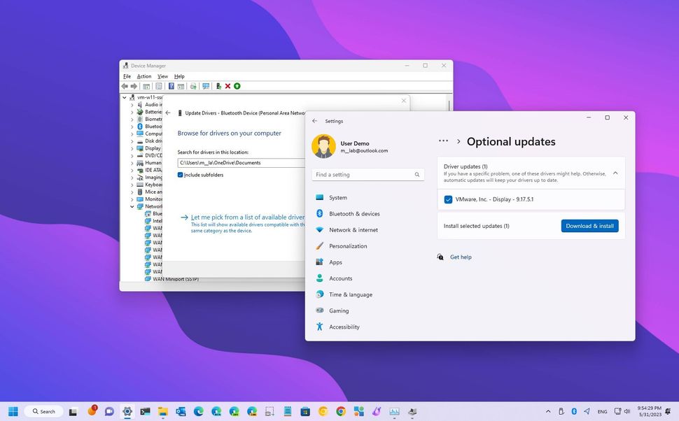 how to install portable device driver windows 11
