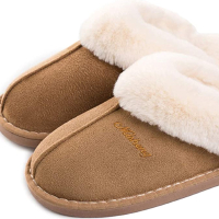 Misolin Women's Memory Foam Indoor and Outdoor slippers: was £20.99