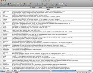 Spreadtweet (Fake Spreadsheet)