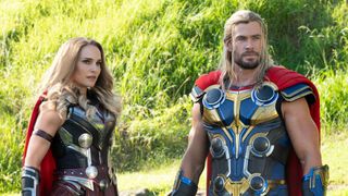 Who are the cosmic beings with cameos in Thor: Love and Thunder