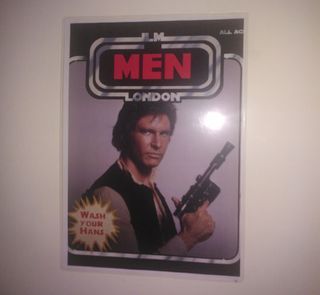 Even the men's toilets are Star Wars themed...