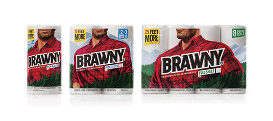 Brand Impact Awards - Brawny, by Turner Duckworth
