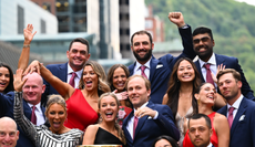 Team USA at the Presidents Cup Gala Dinner