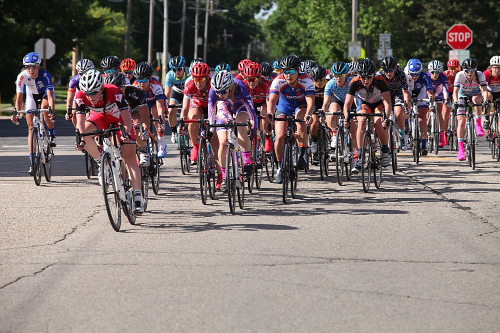 The women's race