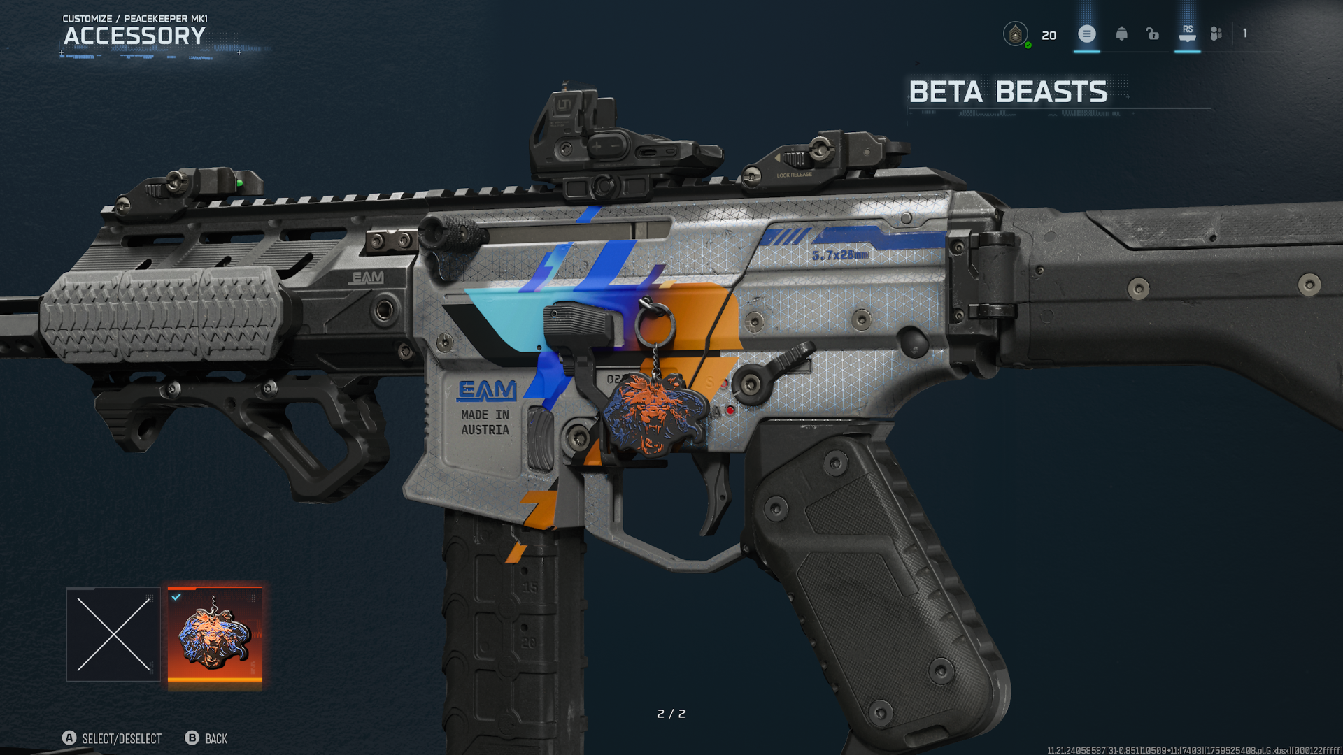 In-game rewards from the Call of Duty: Black Ops 7 beta