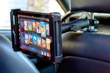 Entertaining the rear passengers - How to install 3 Android tablets in ...