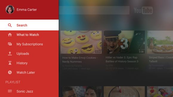 YouTube for big screens undergoes a massive UI makeover | TechRadar