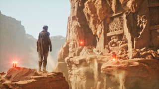 Dune Awakening screenshot showing the exploration of The O'odham