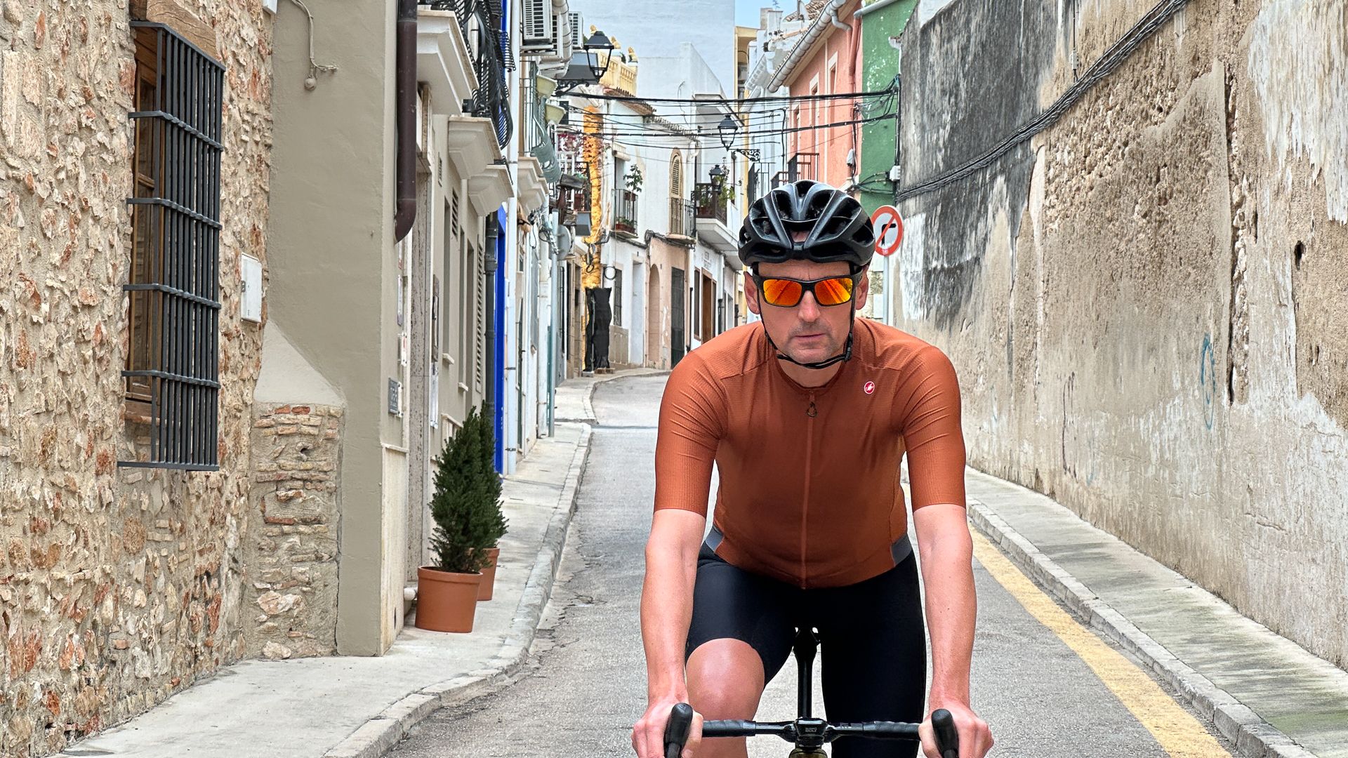 T-shirt Castelli Grand Noir Homme - Cyclisme Casual - Taille L - Coton