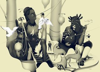 illustrator Ville Savimaa has found agency work a bit stressful but very worthwhile