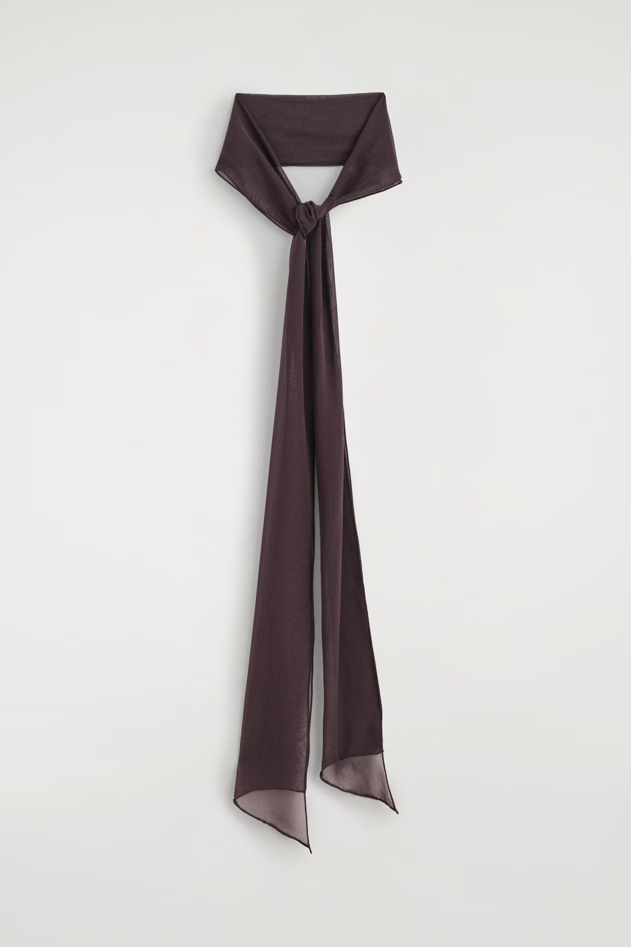 COS, Slim Sheer Silk Scarf