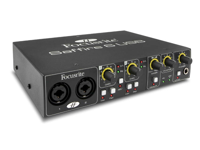 There&#039;s no FireWire in the Saffire 6.