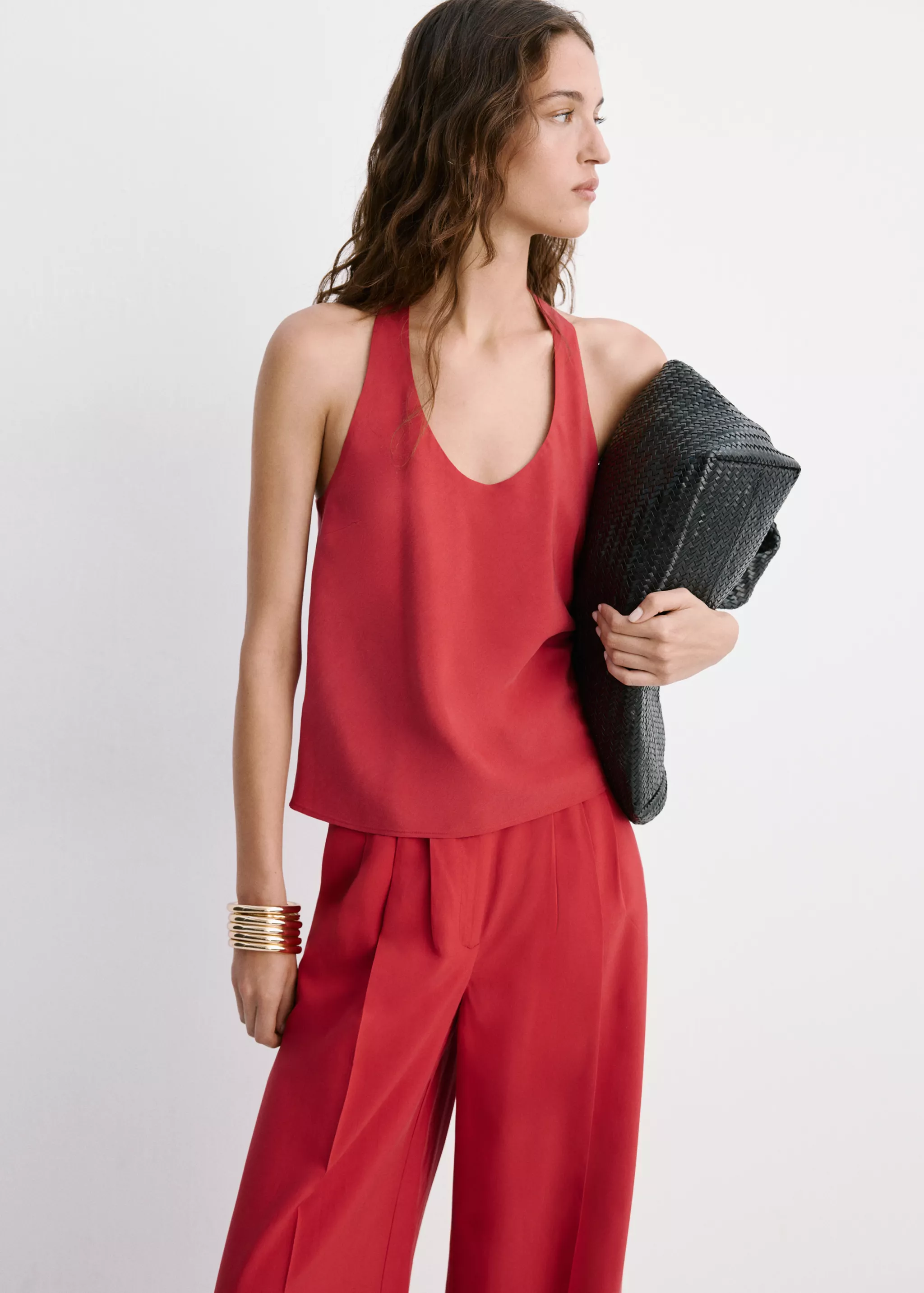 Fitted Lyocell Top - Women | Mango United Kingdom