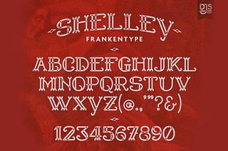 Shelley Halloween font