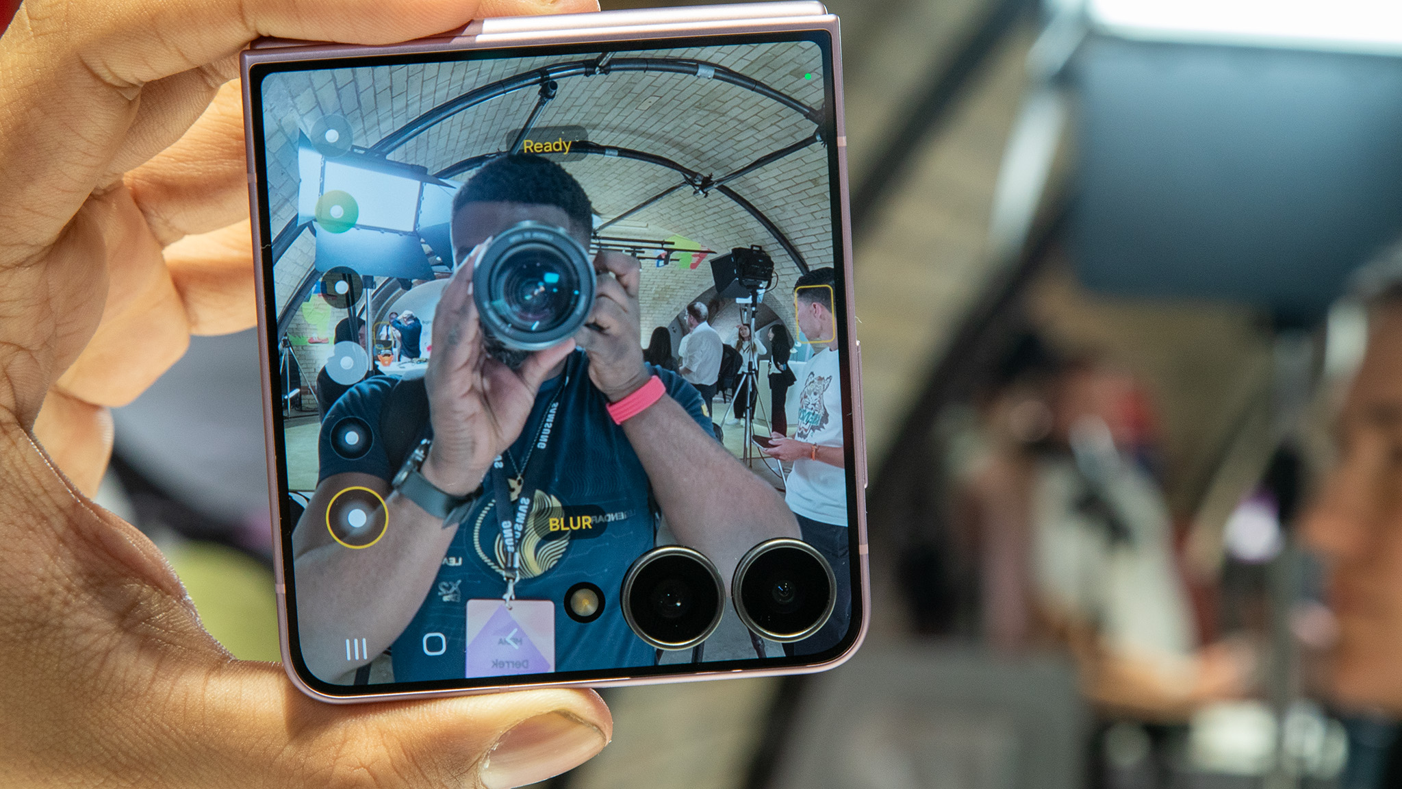 Hands-on with the Samsung Galaxy Z Flip 8's camera