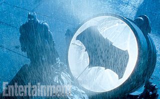 Batman and his Bat-signal