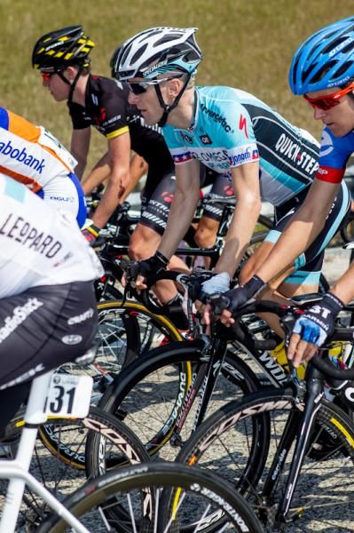 Levi Leipheimer (Omega Pharma-Quickstep) stayed safe in the bunch today.