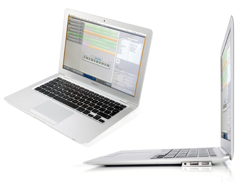 The MacBook Air is just 0.16" at its thinnest point