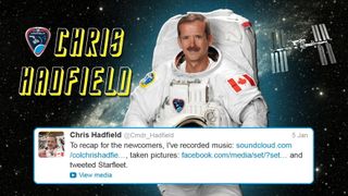 Hadfield Caps Off Twitter Star Trek Conversation