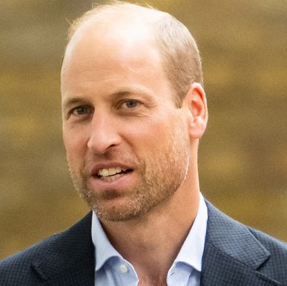 Prince William wearing a suit