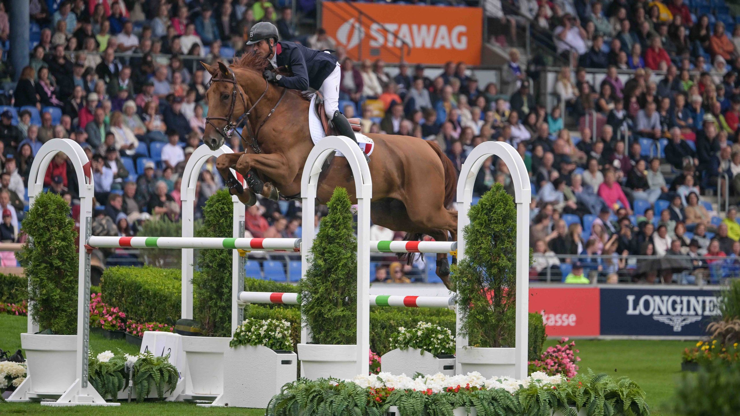 Speed demon leads showjumping World Championships on day one
