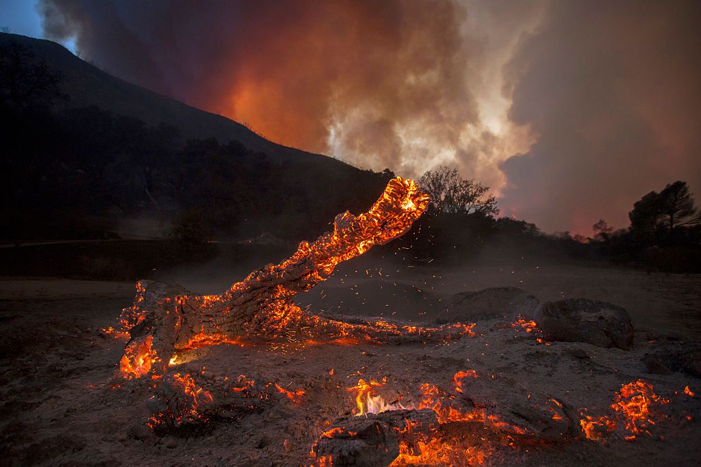 Wildfire in California