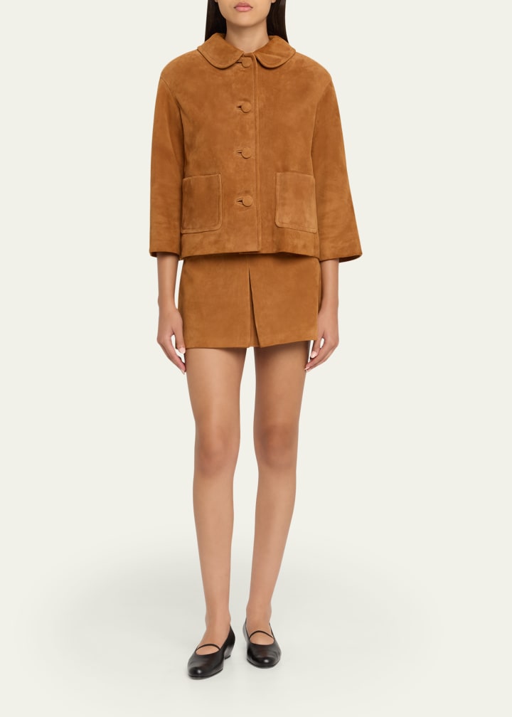 Suede Doll Jacket
