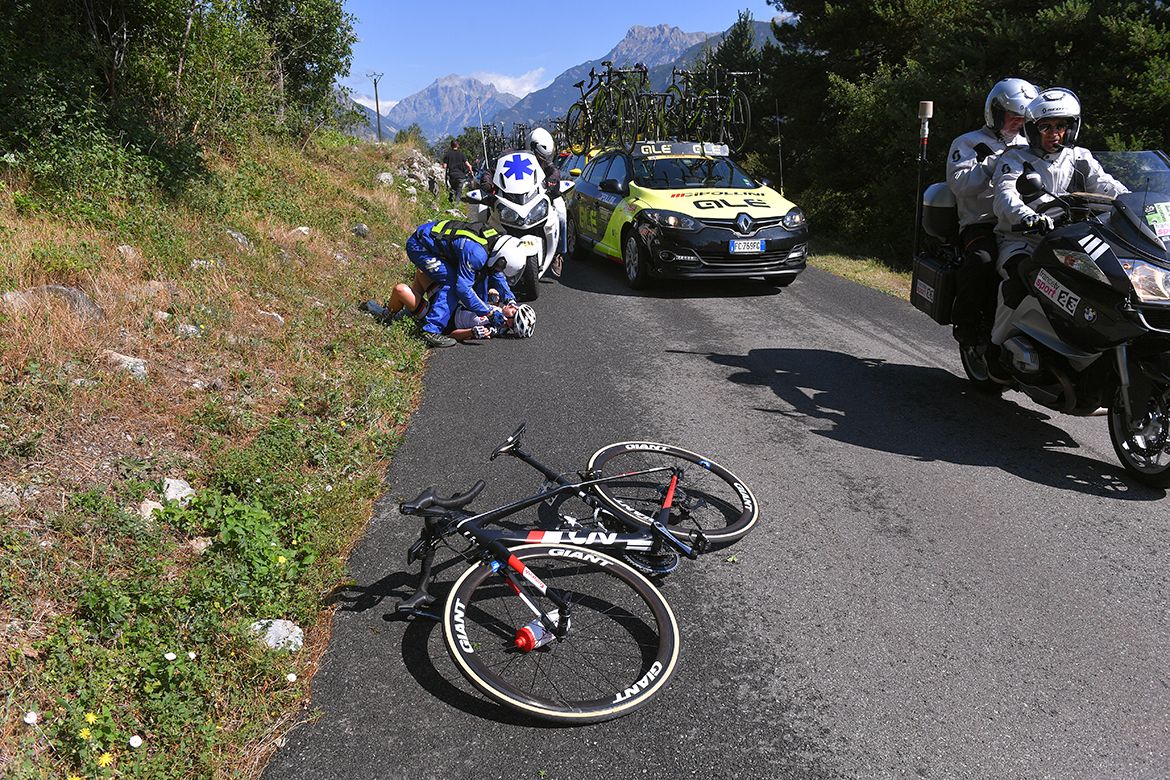 Molly Weaver was one of those involved in an early crash