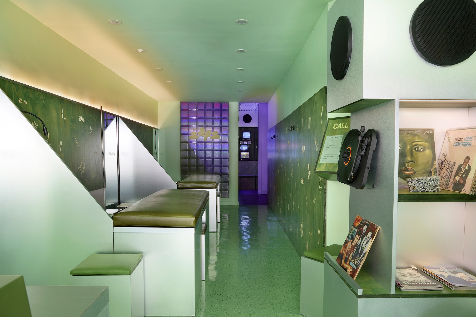 Tiny Zaps Brooklyn Tattoo