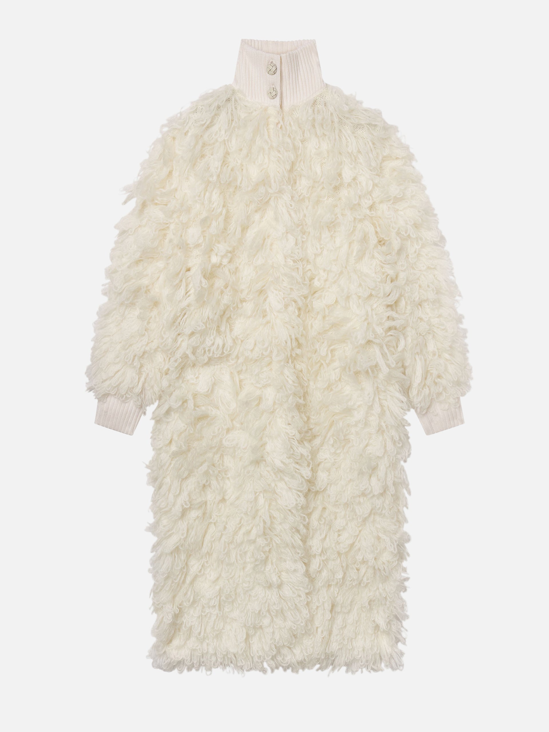 The Shaggy Coat -- Cream - Xs / Cream
