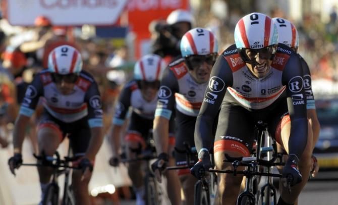 Fabian Cancellara led RadioShack to the fastest time until Astana went quicker