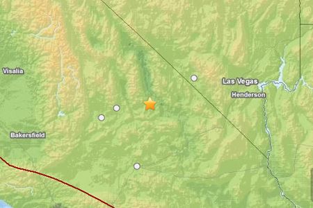 earthquake map