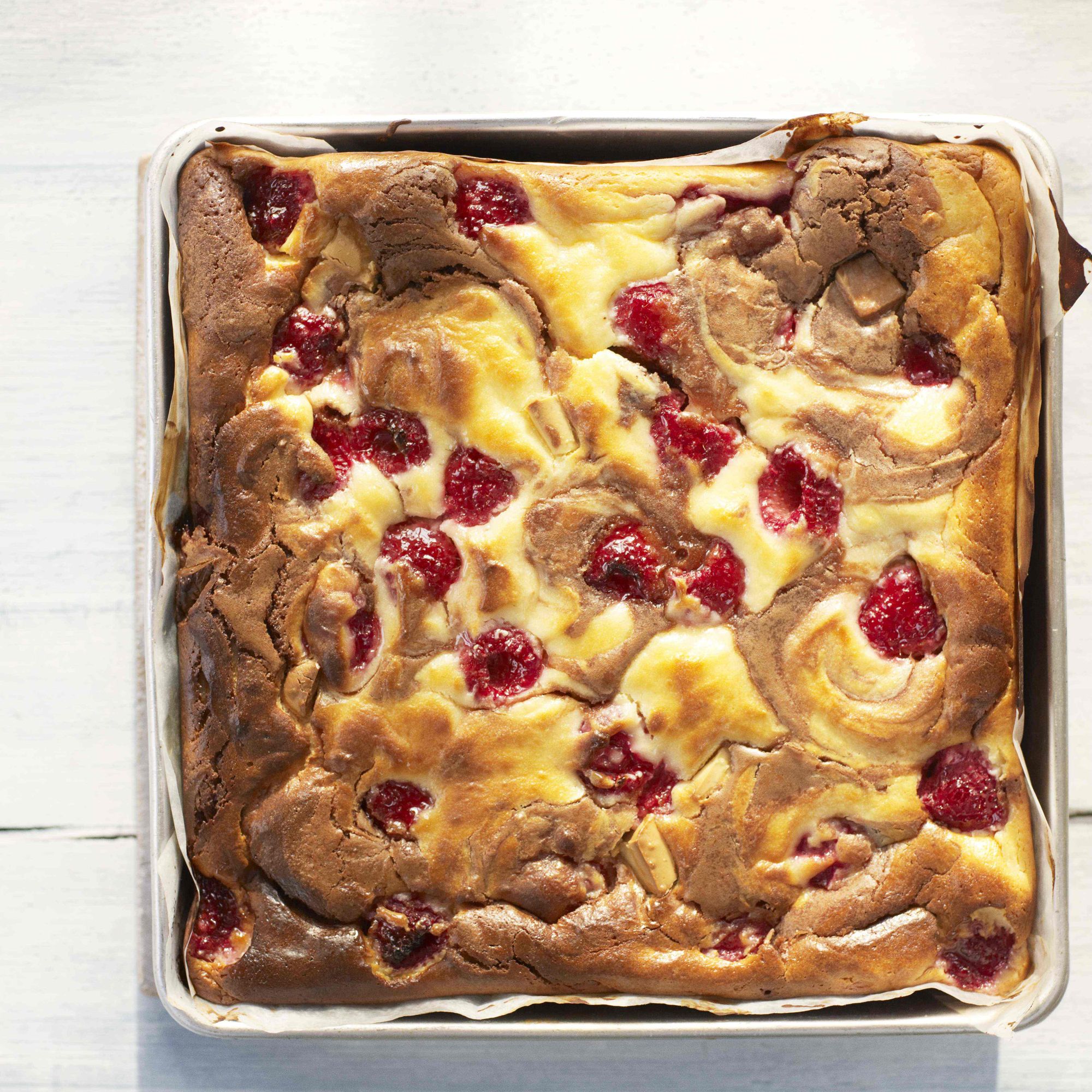 Chocolate and Raspberry Cheesecake Brownies | Dessert Recipes | Woman ...