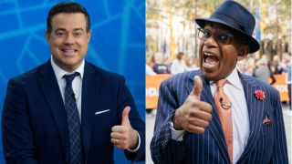 Carson Daly and Al Roker on Today.