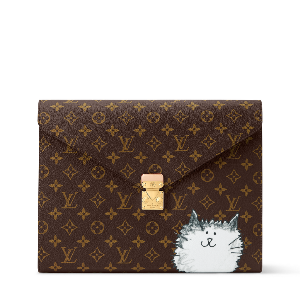 Grace Coddington x Louis Vuitton bag.