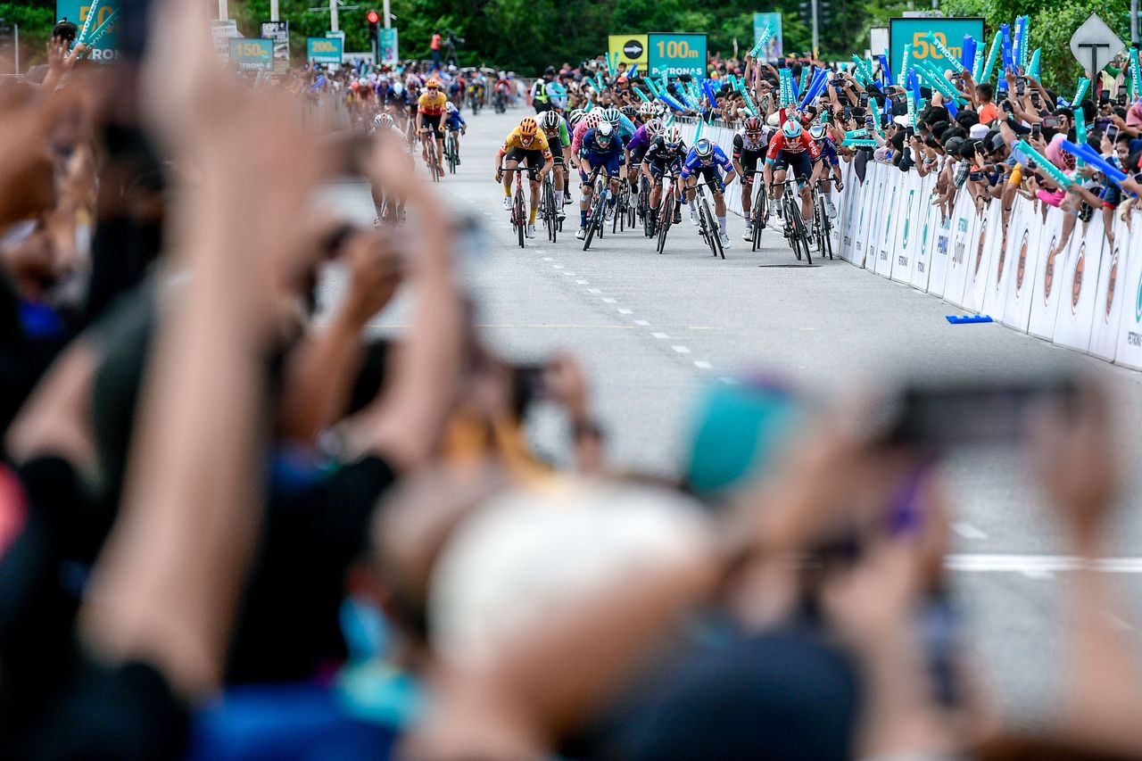 Stage 4 of Le Tour de Langkawi 2022 from Sabak Bernam to Meru Raya