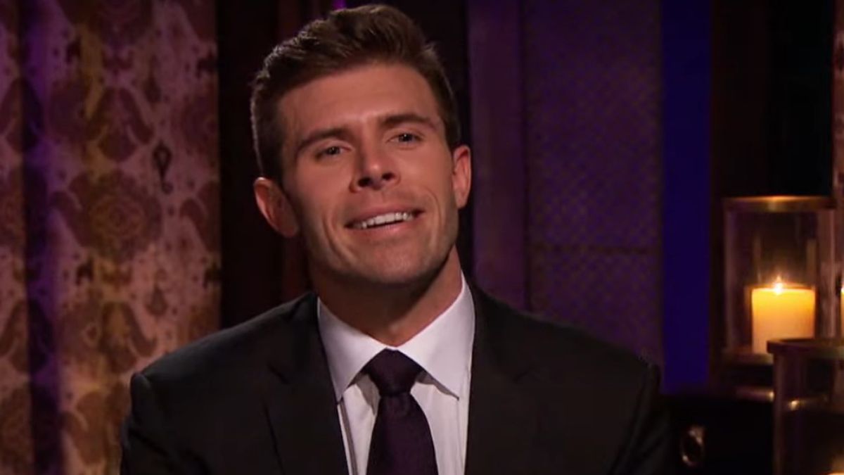 Zach Shallcross on The Bachelor.