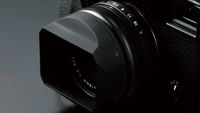 The Fujifilm XF 18mm f/2 R with a lens hood