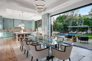 modern dining room