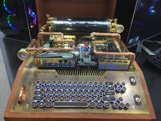 Steampunk Typewriter