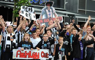 Newcastle fans, Kevin Keegan