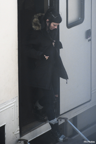 Rooney Mara - The Girl with the Dragon Tattoo - on set, filming, location, Sweden, Stockholm, see, first, look, actor, actress, Millenium, Stieg Larsson, Lisbeth Salandar, Mikael Blomkvist, news, Marie Claire