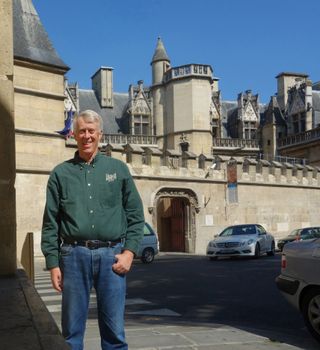 Don Olson visited the building that once hosted the Observatoire de la Marine in Paris, France, where Charles Messier made many of his discoveries in the 18th Century.