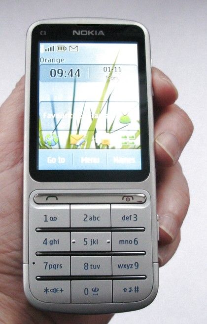 Nokia c3 01 не работает клавиатура